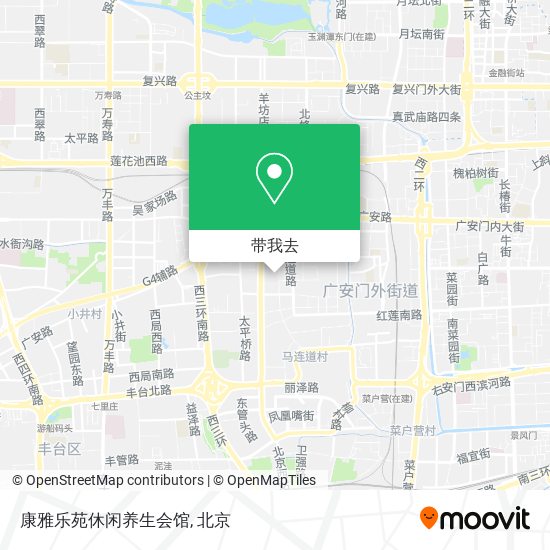 康雅乐苑休闲养生会馆地图