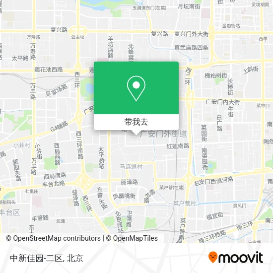 中新佳园-二区地图