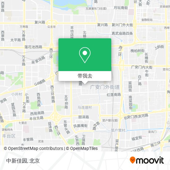 中新佳园地图