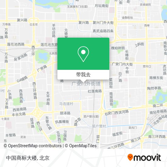 中国商标大楼地图
