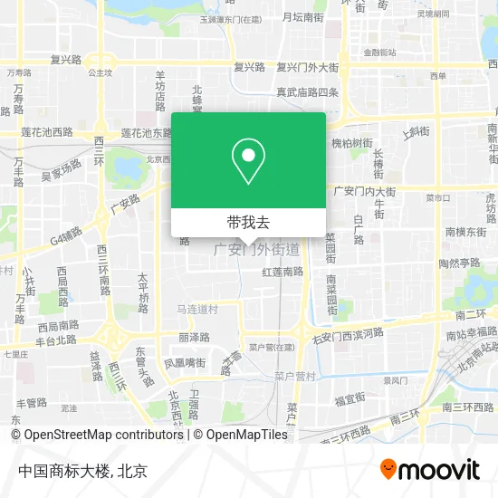 中国商标大楼地图