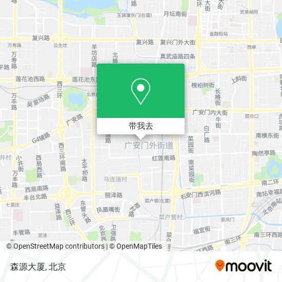森源大厦地图