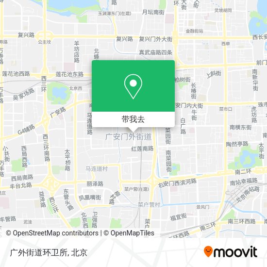 广外街道环卫所地图