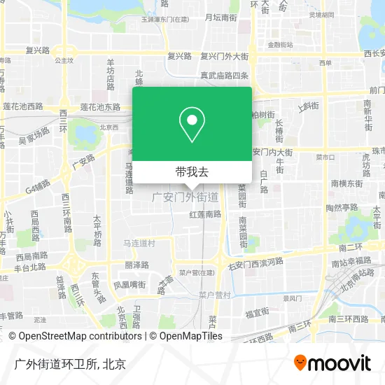 广外街道环卫所地图