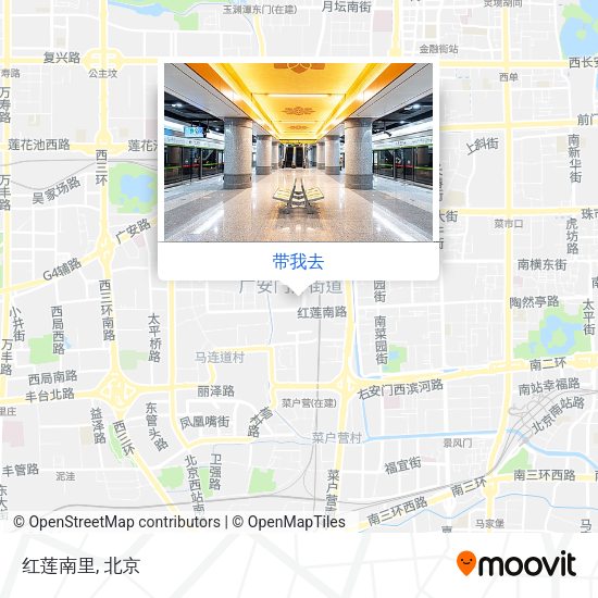 红莲南里地图
