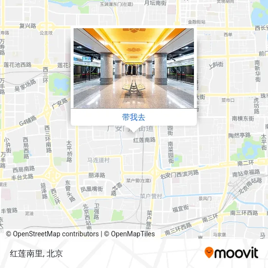 红莲南里地图
