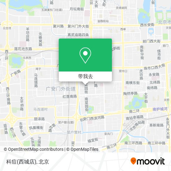 科痘(西城店)地图