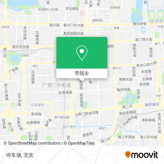 停车场地图
