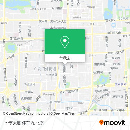 华亨大厦-停车场地图