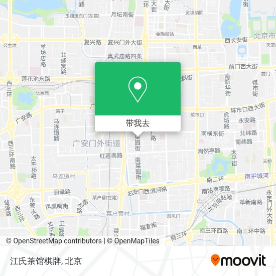 江氏茶馆棋牌地图