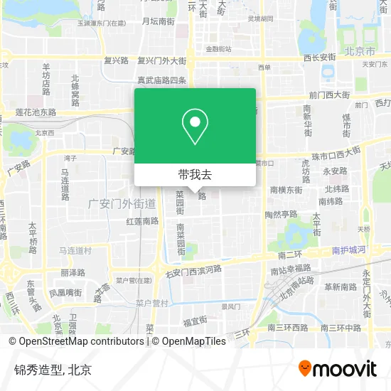 锦秀造型地图