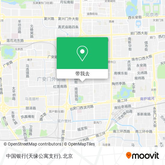 中国银行(天缘公寓支行)地图