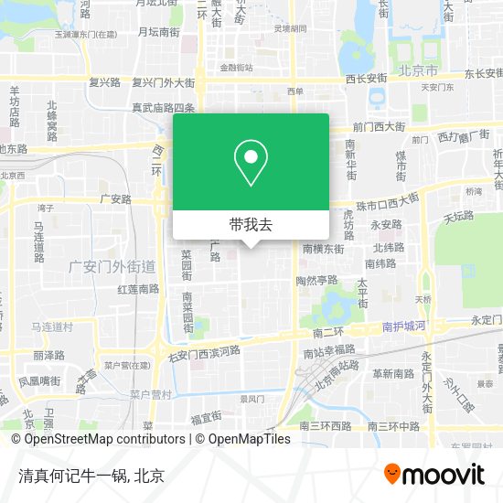 清真何记牛一锅地图
