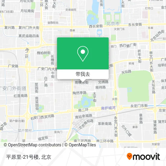平原里-21号楼地图