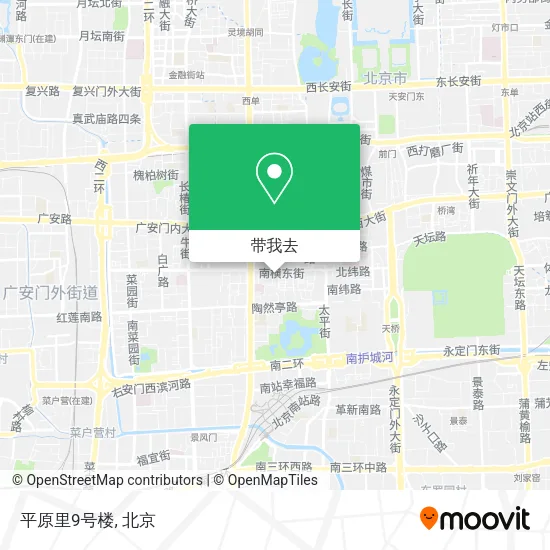 平原里9号楼地图
