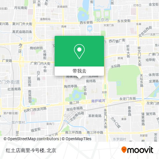 红土店南里-9号楼地图