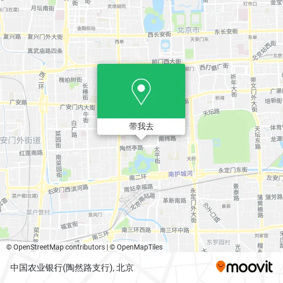 中国农业银行(陶然路支行)地图