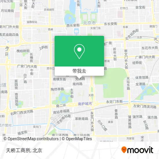 天桥工商所地图