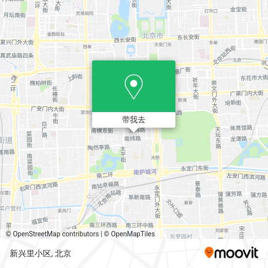 新兴里小区地图