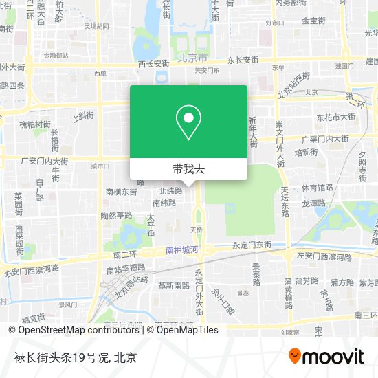 禄长街头条19号院地图