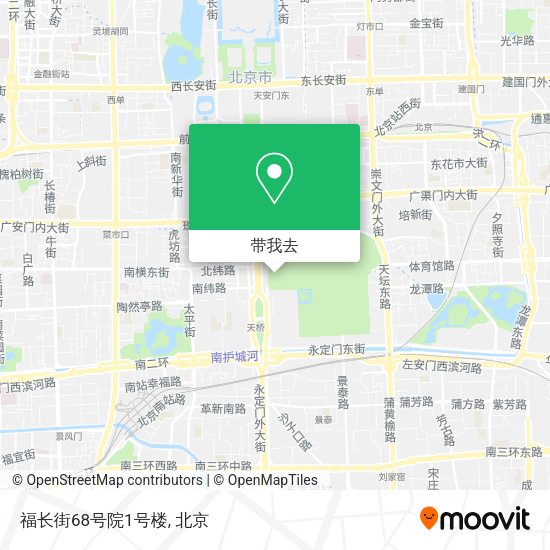 福长街68号院1号楼地图