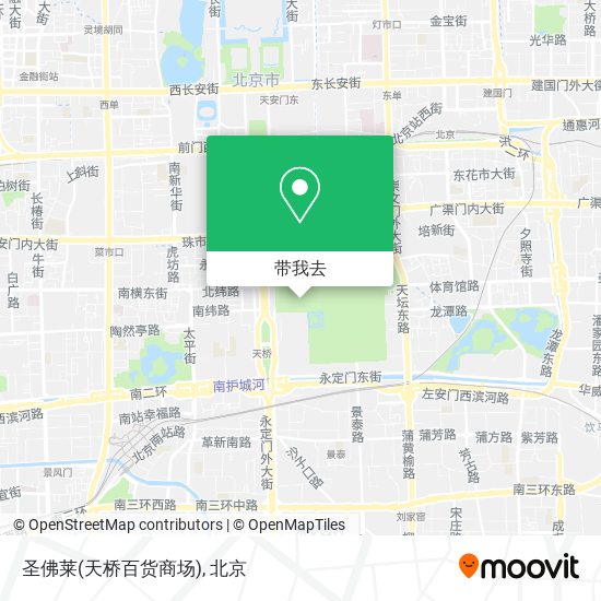 圣佛莱(天桥百货商场)地图