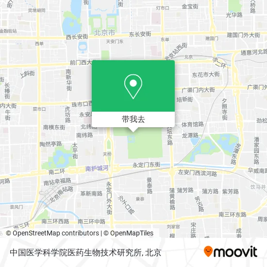 中国医学科学院医药生物技术研究所地图