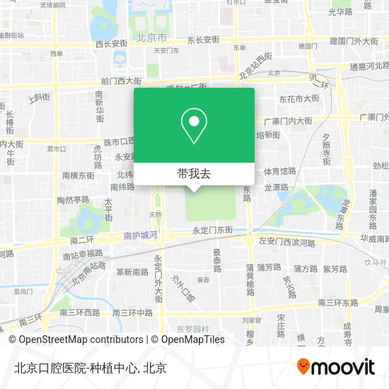 北京口腔医院-种植中心地图