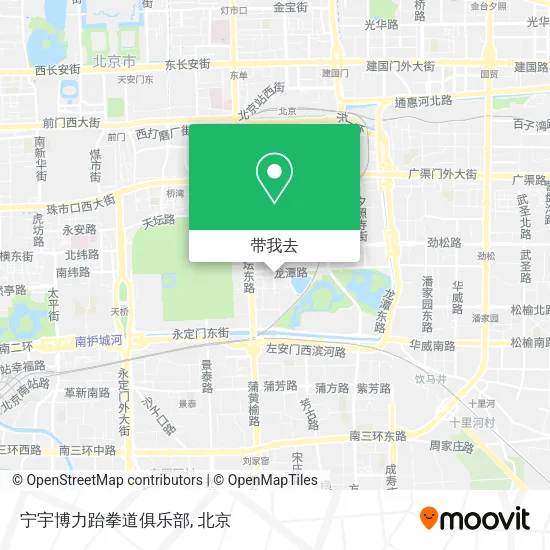 宁宇博力跆拳道俱乐部地图