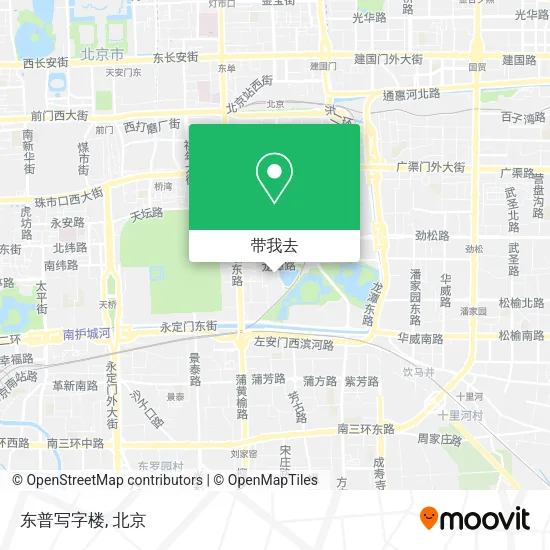 东普写字楼地图