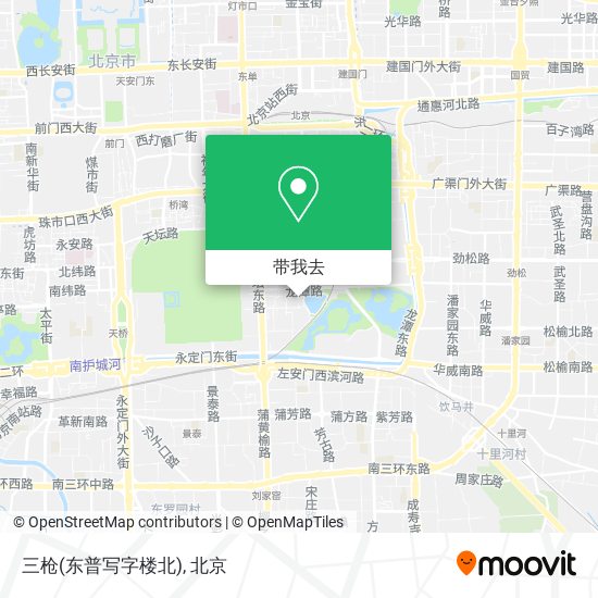 三枪(东普写字楼北)地图