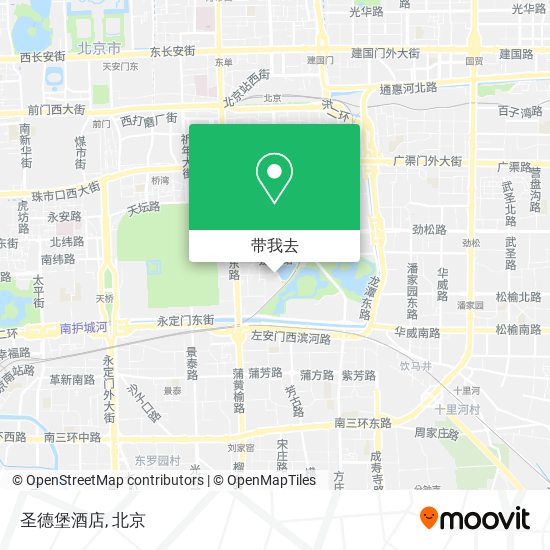 圣德堡酒店地图