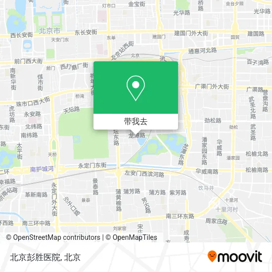北京彭胜医院地图