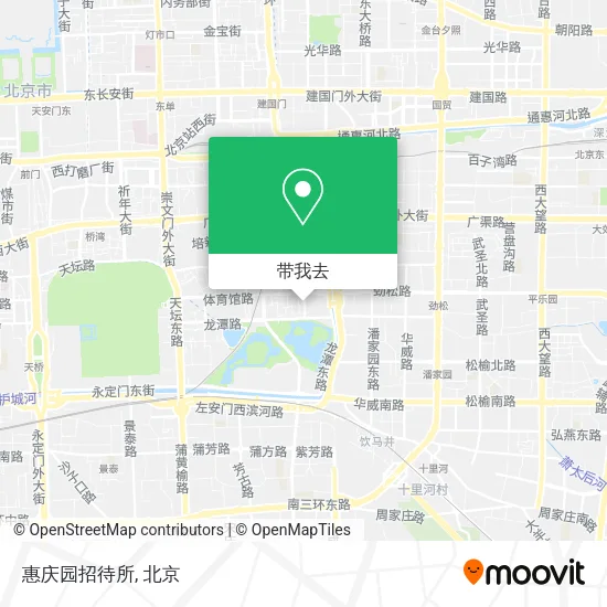 惠庆园招待所地图