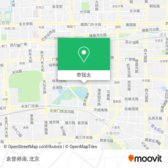 袁督师庙地图