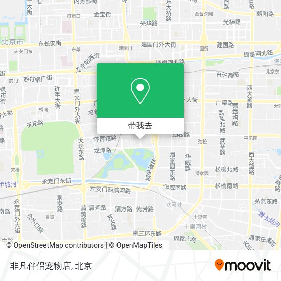 非凡伴侣宠物店地图