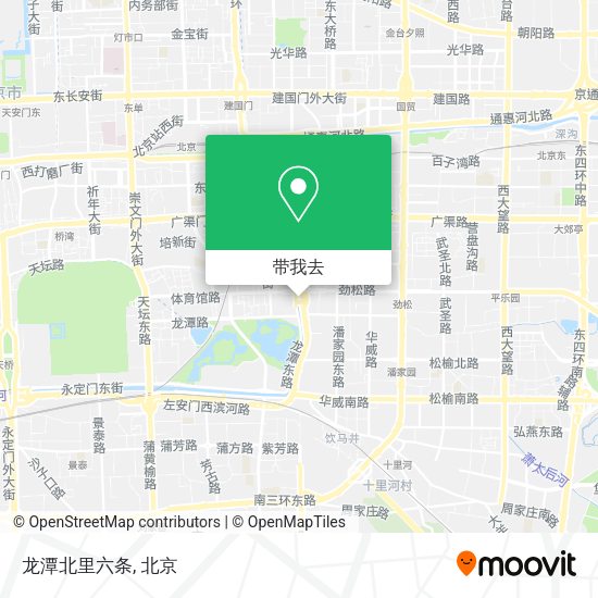 龙潭北里六条地图