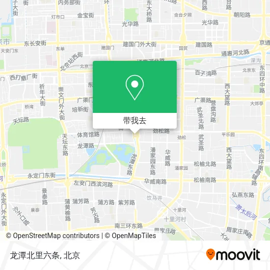 龙潭北里六条地图