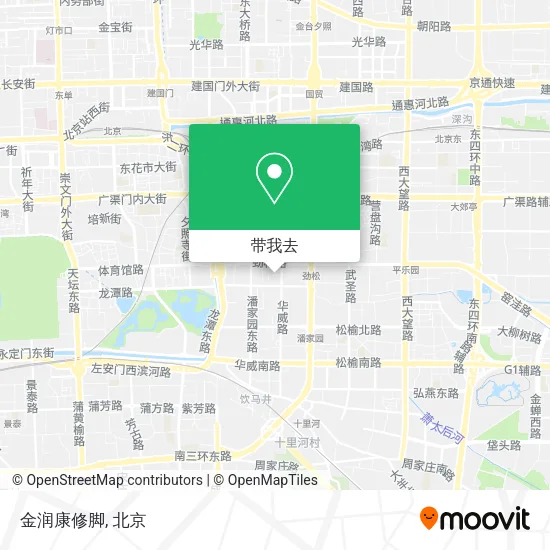 金润康修脚地图