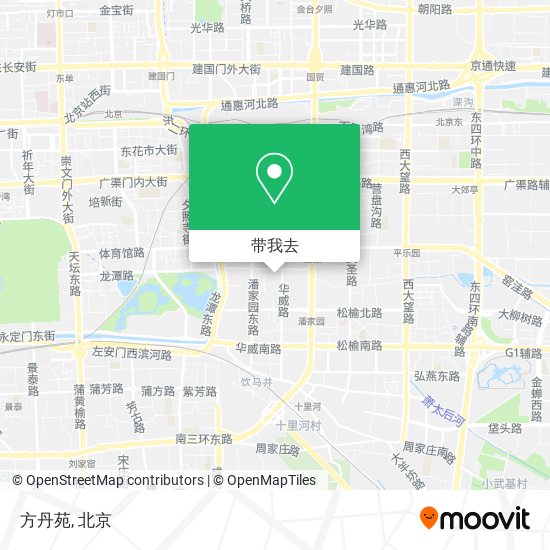 方丹苑地图