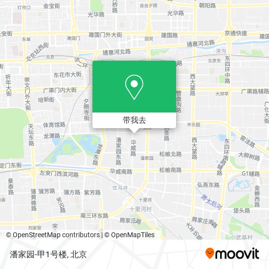 潘家园-甲1号楼地图
