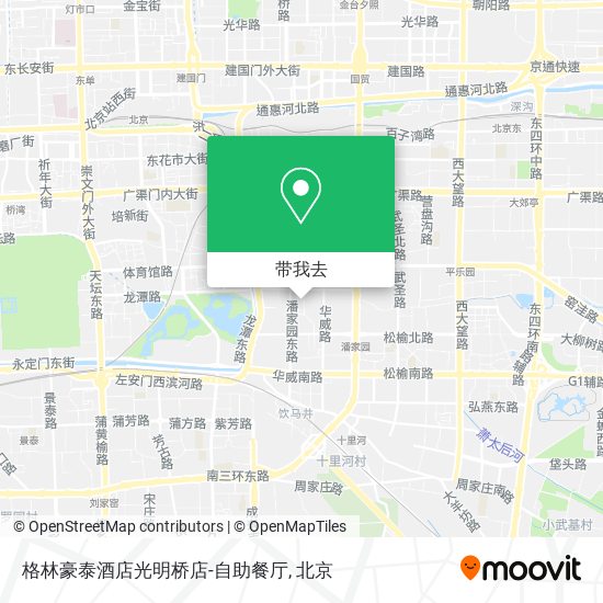 格林豪泰酒店光明桥店-自助餐厅地图