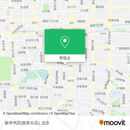 新华书店(双井分店)地图