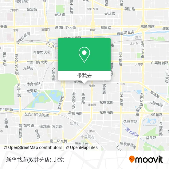新华书店(双井分店)地图