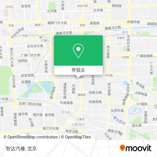 智达汽修地图