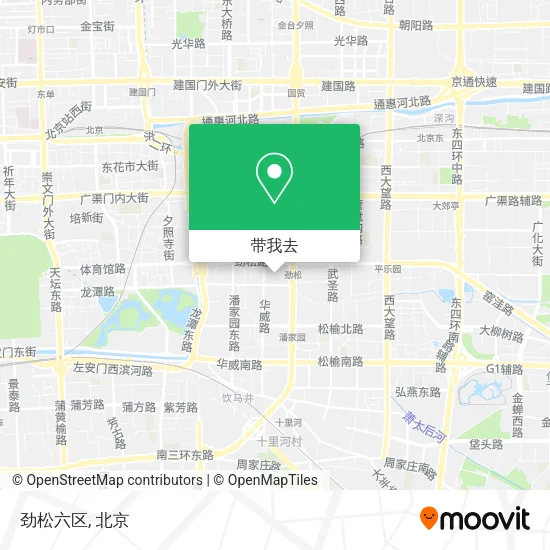 劲松六区地图