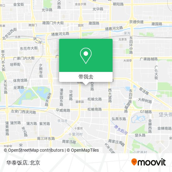 华泰饭店地图