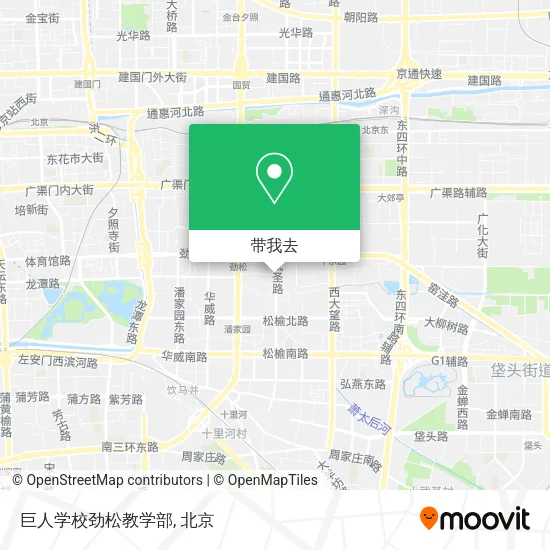 巨人学校劲松教学部地图