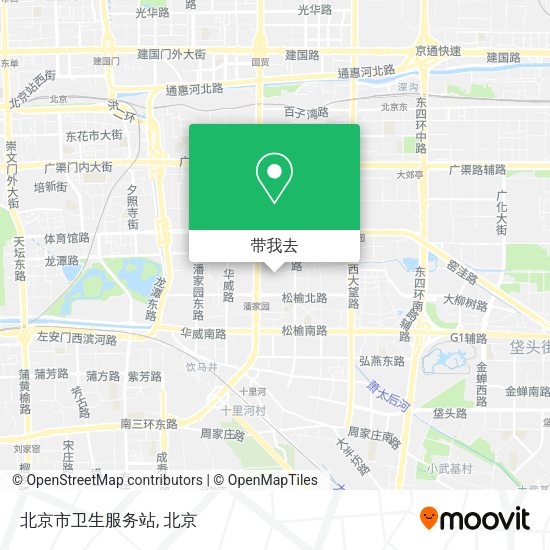 北京市卫生服务站地图