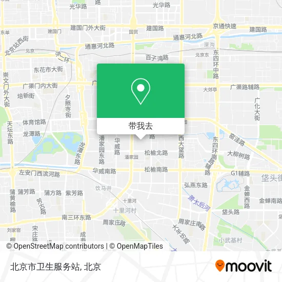 北京市卫生服务站地图